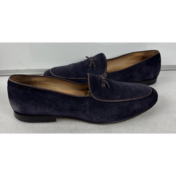 3.D.M Lifestyle Mens Purple Suede Tassel Loafers Dress Shoes US 11-11.5 main image 8